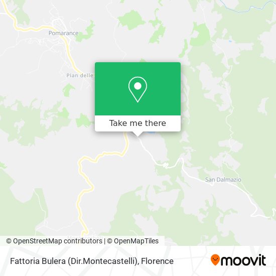 Fattoria Bulera (Dir.Montecastelli) map