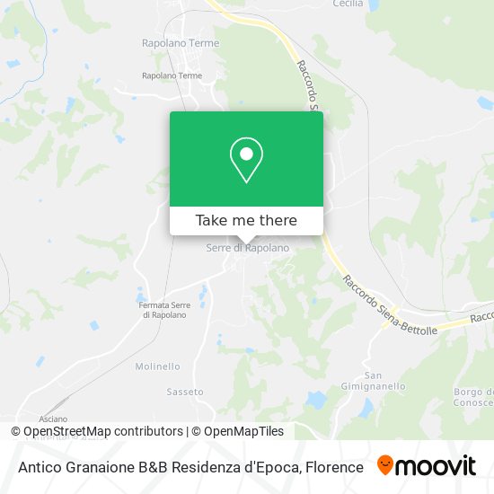 Antico Granaione B&B Residenza d'Epoca map