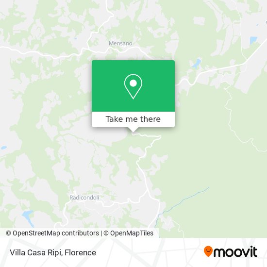 Villa Casa Ripi map