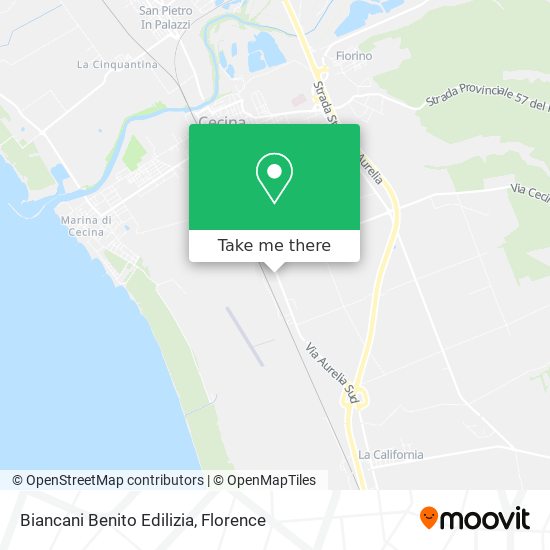Biancani Benito Edilizia map