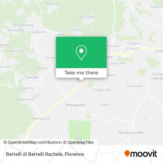 Bertelli di Bertelli Rachele map