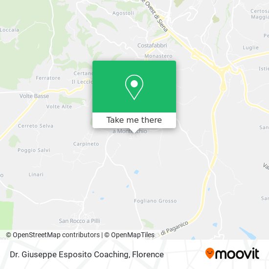 Dr. Giuseppe Esposito Coaching map
