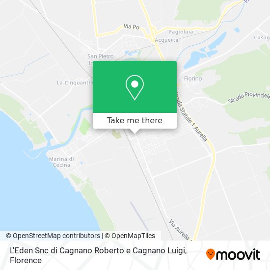 L'Eden Snc di Cagnano Roberto e Cagnano Luigi map