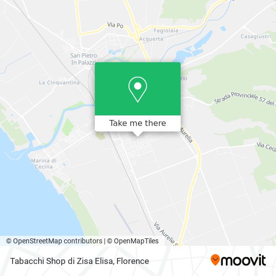 Tabacchi Shop di Zisa Elisa map