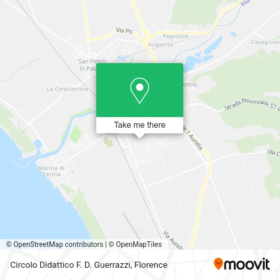 Circolo Didattico F. D. Guerrazzi map