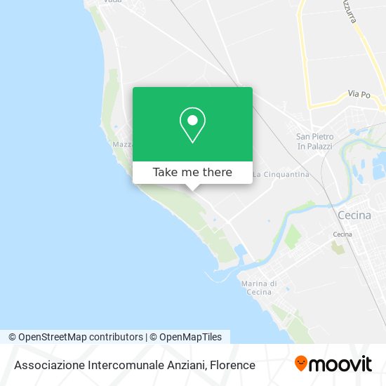 Associazione Intercomunale Anziani map