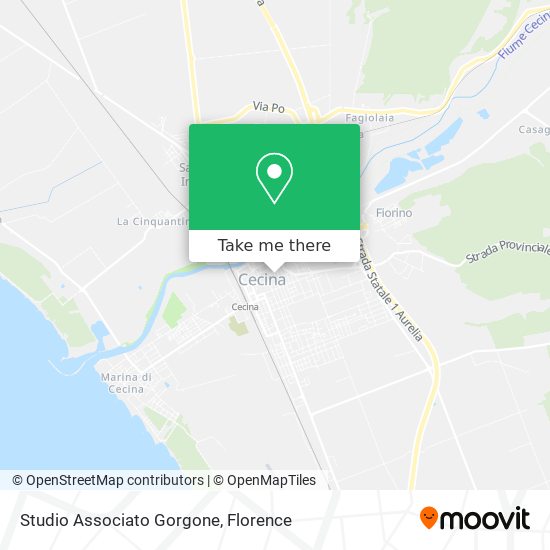 Studio Associato Gorgone map