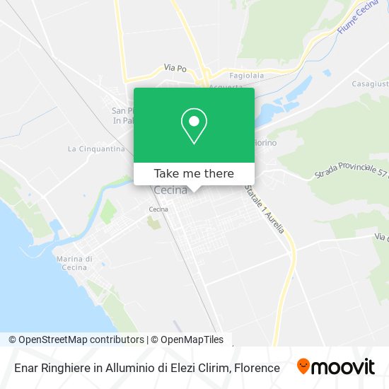 Enar Ringhiere in Alluminio di Elezi Clirim map