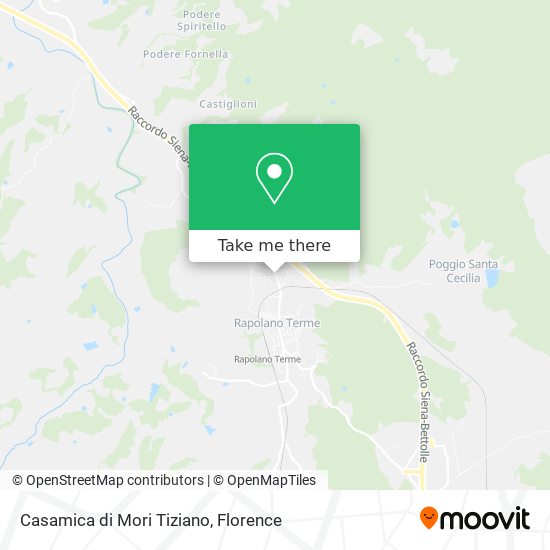 Casamica di Mori Tiziano map