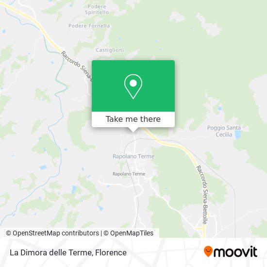 La Dimora delle Terme map