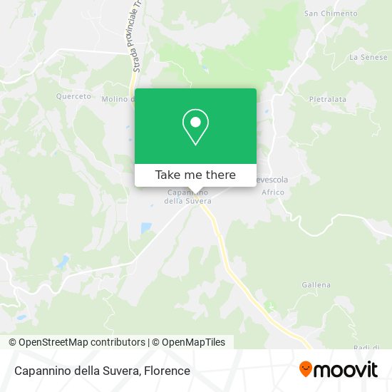 Capannino della Suvera map