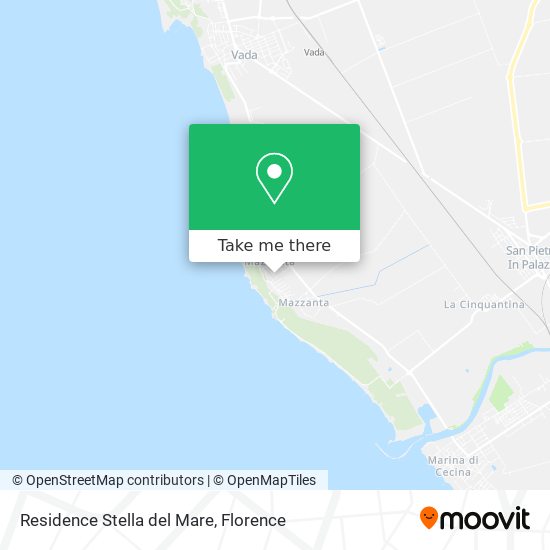 Residence Stella del Mare map