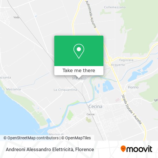 Andreoni Alessandro Elettricità map