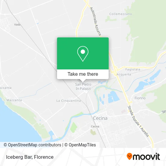 Iceberg Bar map