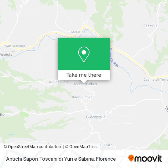 Antichi Sapori Toscani di Yuri e Sabina map