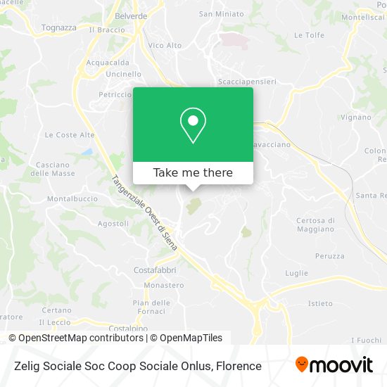 Zelig Sociale Soc Coop Sociale Onlus map