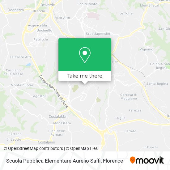 Scuola Pubblica Elementare Aurelio Saffi map