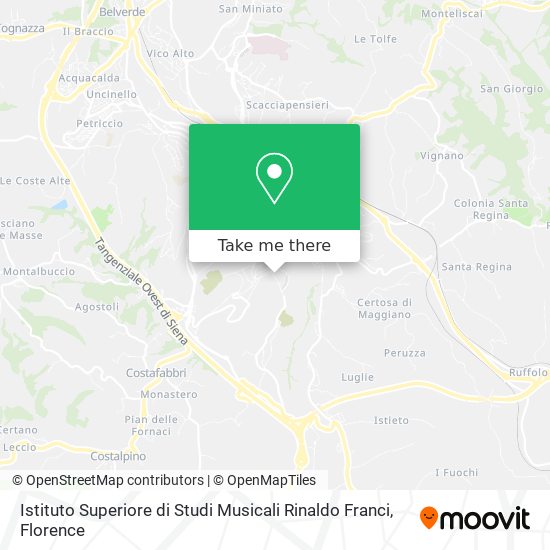 Istituto Superiore di Studi Musicali Rinaldo Franci map