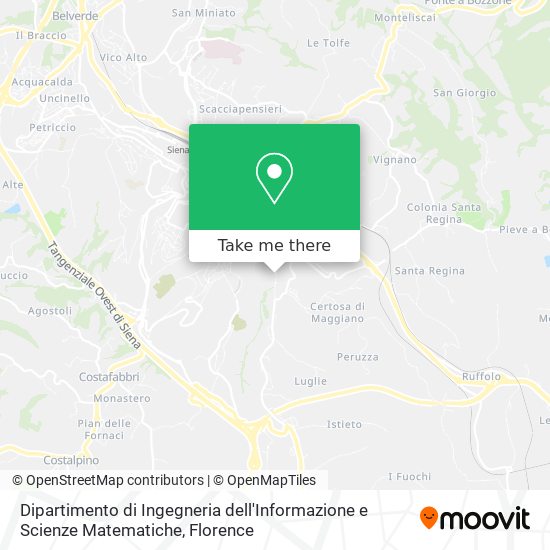 Dipartimento di Ingegneria dell'Informazione e Scienze Matematiche map