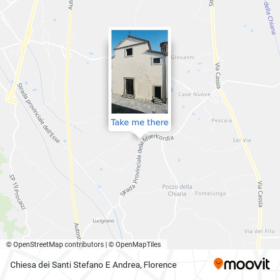 Chiesa dei Santi Stefano E Andrea map