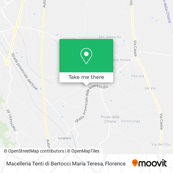 Macelleria Tenti di Bertocci Maria Teresa map