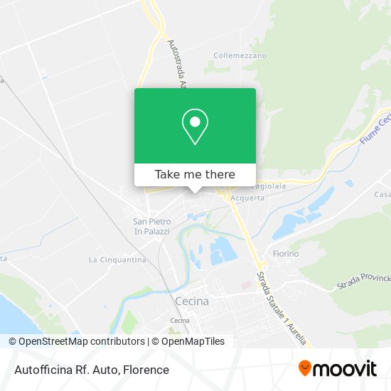 Autofficina Rf. Auto map