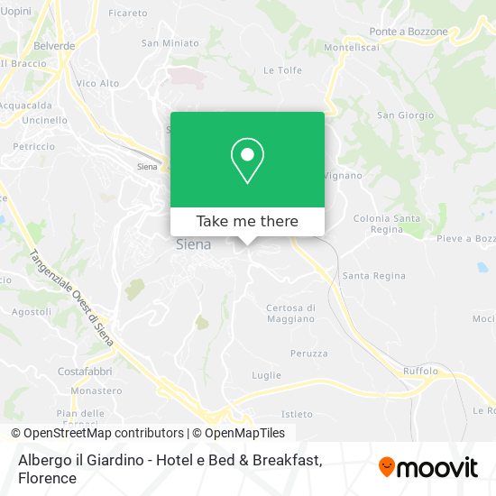 Albergo il Giardino - Hotel e Bed & Breakfast map
