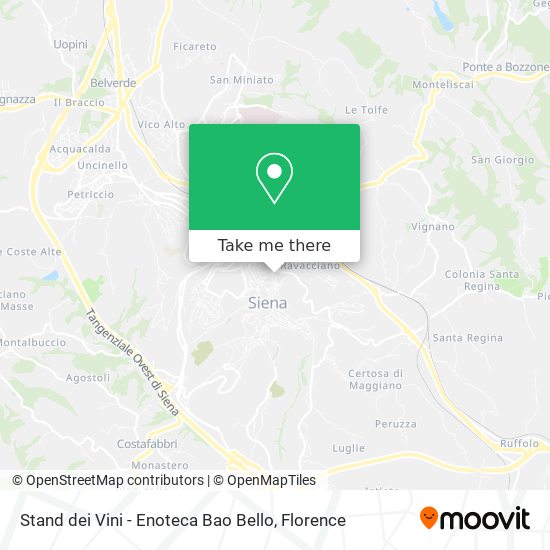 Stand dei Vini - Enoteca Bao Bello map
