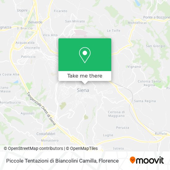Piccole Tentazioni di Biancolini Camilla map