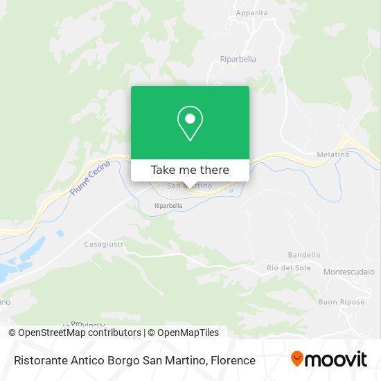 Ristorante Antico Borgo San Martino map