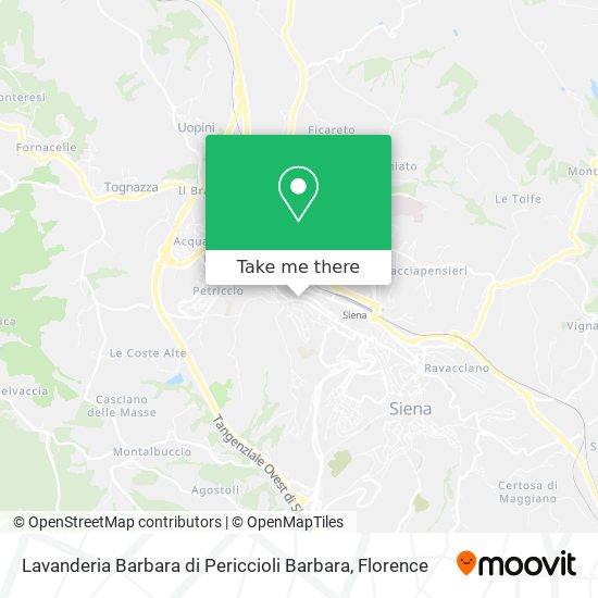 Lavanderia Barbara di Periccioli Barbara map