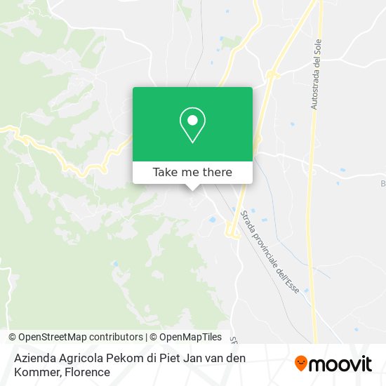 Azienda Agricola Pekom di Piet Jan van den Kommer map