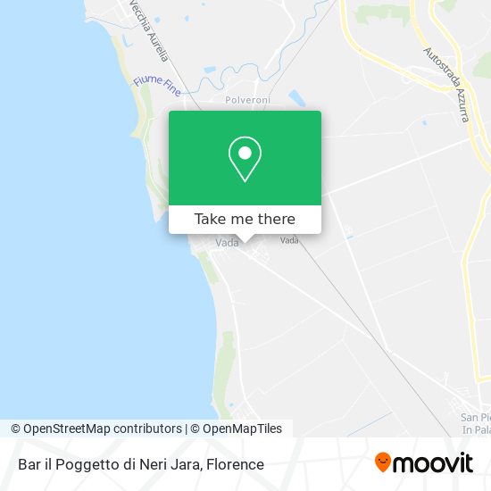 Bar il Poggetto di Neri Jara map