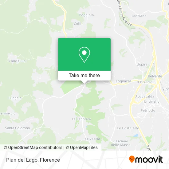 Pian del Lago map