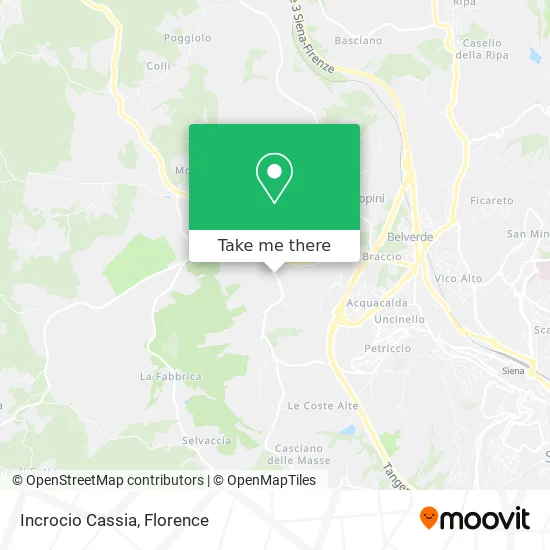 Cassia Intersection map