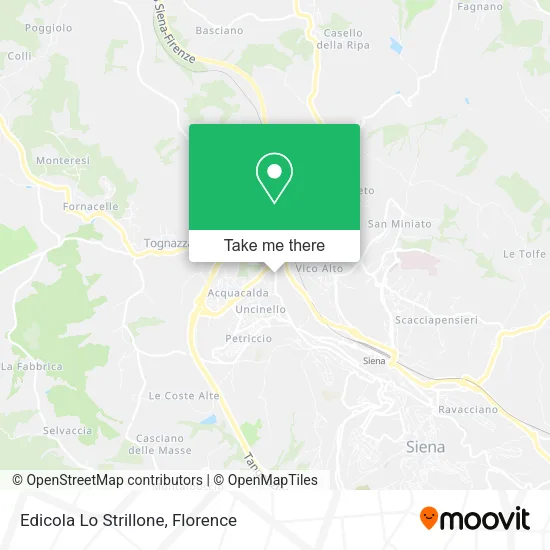 Edicola Lo Strillone map