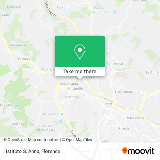 Istituto S. Anna map