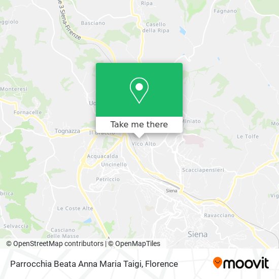 Parrocchia Beata Anna Maria Taigi map