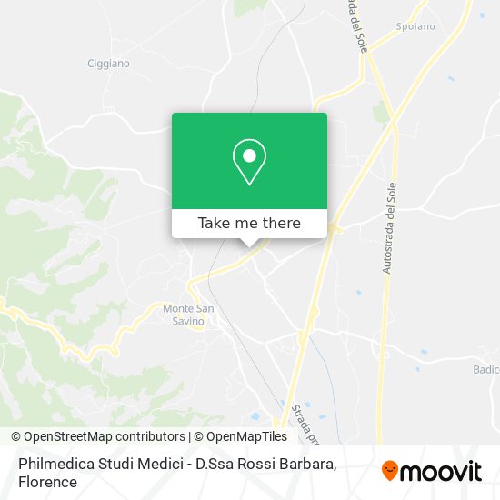 Philmedica Studi Medici - D.Ssa Rossi Barbara map