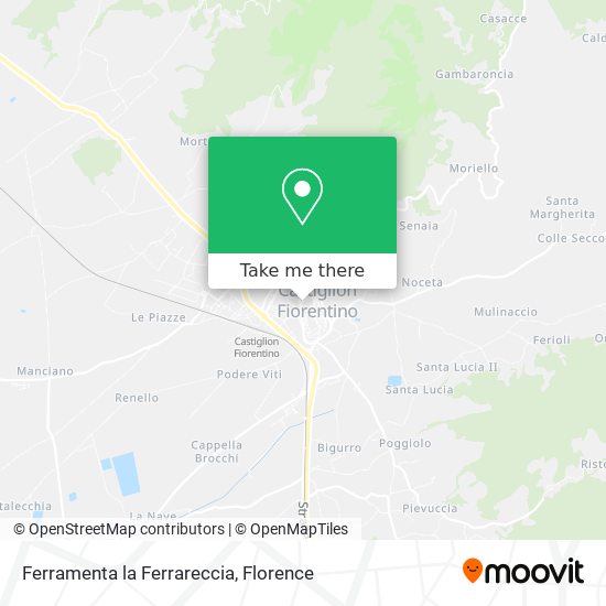 Ferramenta la Ferrareccia map