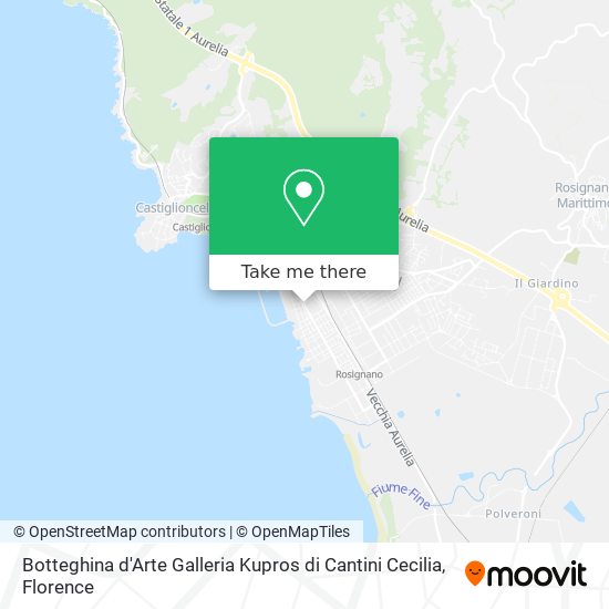 Botteghina d'Arte Galleria Kupros di Cantini Cecilia map