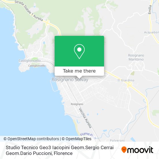 Studio Tecnico Geo3 Iacopini Geom.Sergio Cerrai Geom.Dario Puccioni map