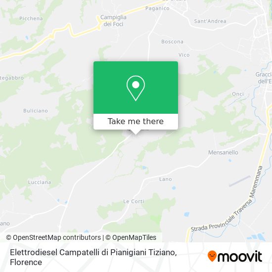 Elettrodiesel Campatelli di Pianigiani Tiziano map