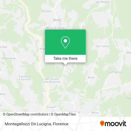Montegallozzi Dir.Lucigna map