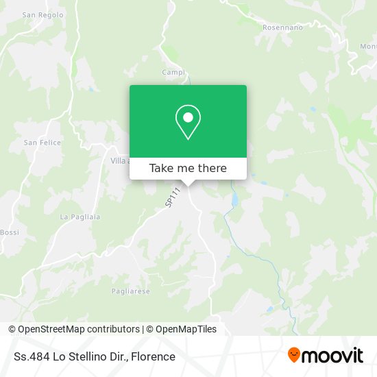 Ss.484 Lo Stellino Dir. map