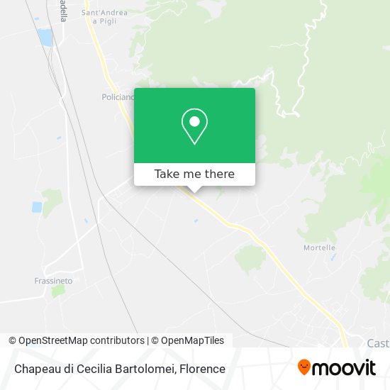 Chapeau di Cecilia Bartolomei map