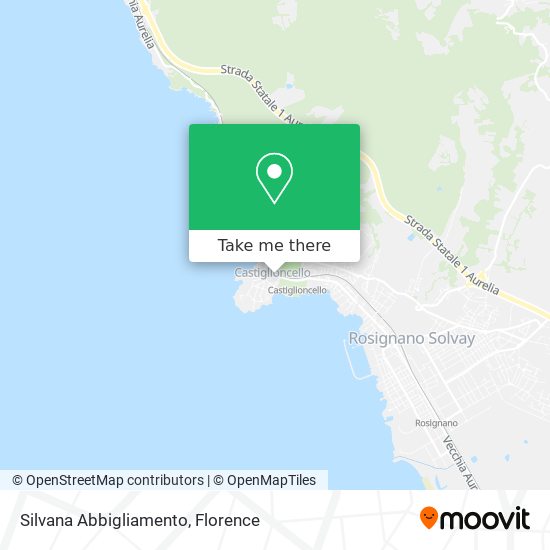 Silvana Abbigliamento map
