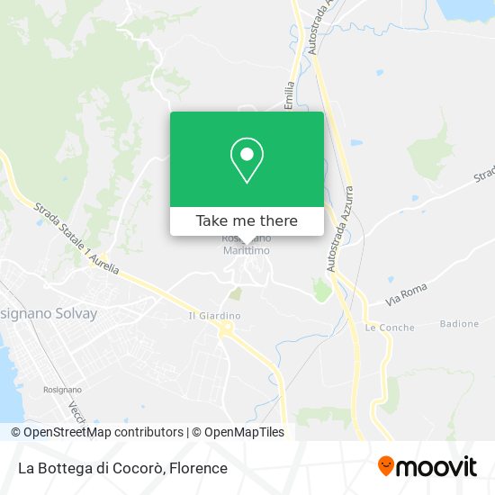 La Bottega di Cocorò map