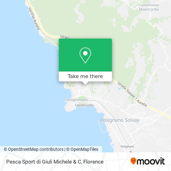 Pesca Sport di Giuli Michele & C map