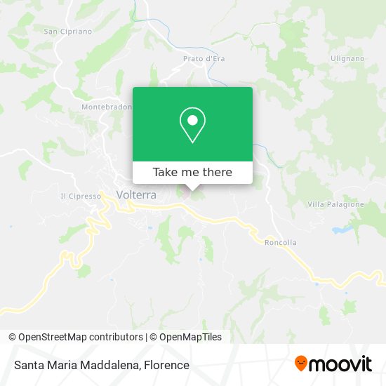 Santa Maria Maddalena map